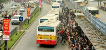 Tăng hơn 1000 xe bus theo tiêu chuẩn Châu Âu ở Hà Nội